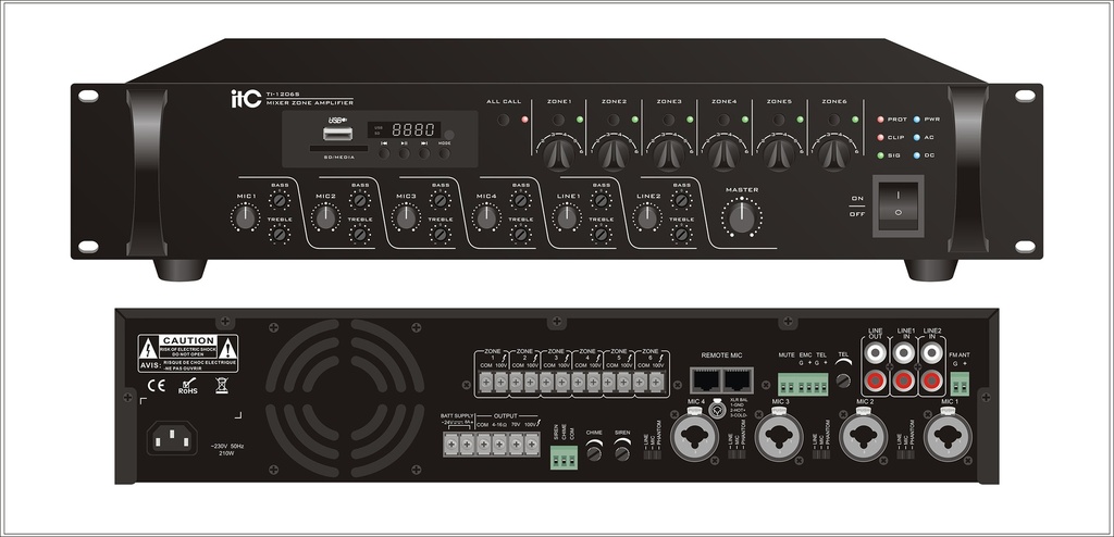 ITC Audio TI-3506S