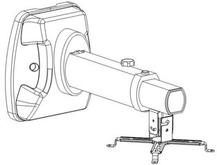 Кріплення для проектору настінне Yesvision (80-120cm) WSD-ZYC12 фото