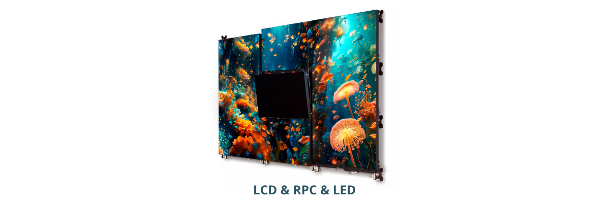 Порівняння технологій LCD, RPC, LED фото