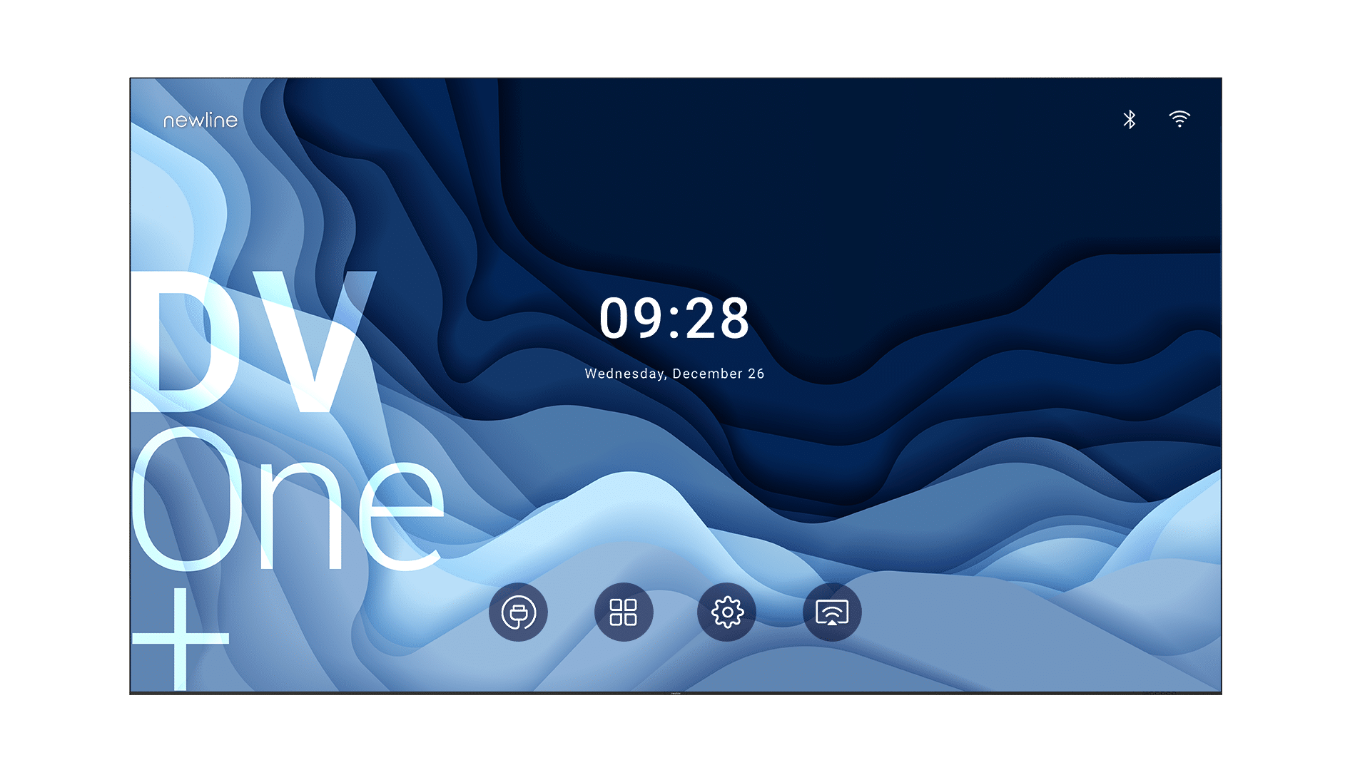 Надтонка рамка Newline DV One Plus