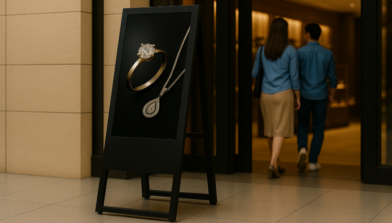 SWEDX Sandwich Board для Digital Signage